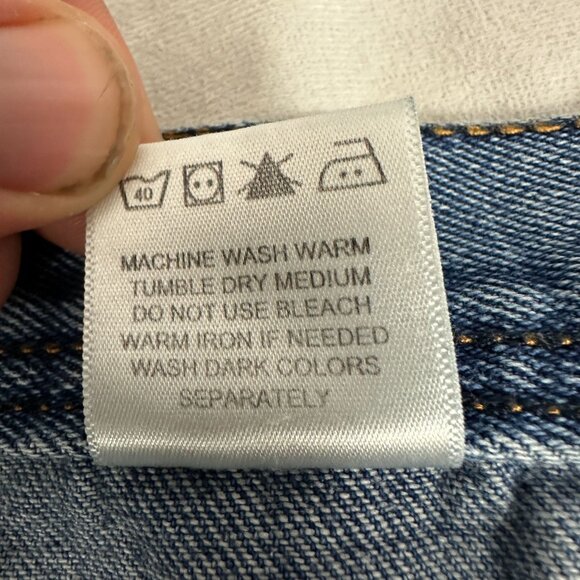 Key Men's 42X32 Classic Fit Blue Denim Jeans - Picture 6 of 6